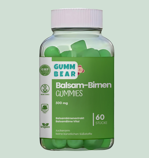 Balsam-Birnen Gummies