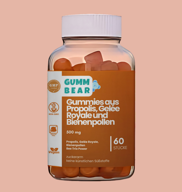 Gummies aus Propolis, Gelee Royale und Bienenpollen