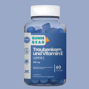 Traubenkern und Vitamin E Gummies